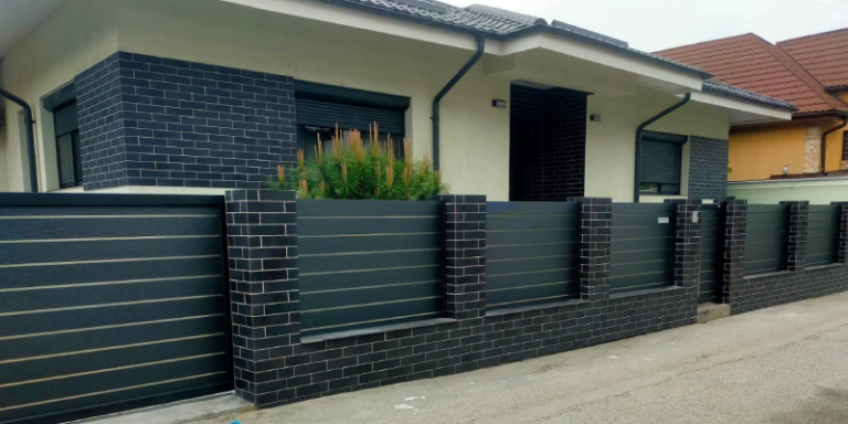 Panouri de gard din aluminiu vs. clima din România